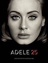Adele 25 Guitar and Fretted sheet music cover